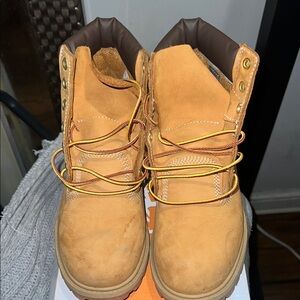 Timberland Tan 6IN in Lace Waterproof Boot